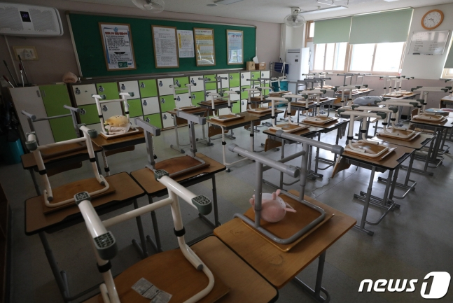 한 학교 교실의 모습./사진=뉴스1