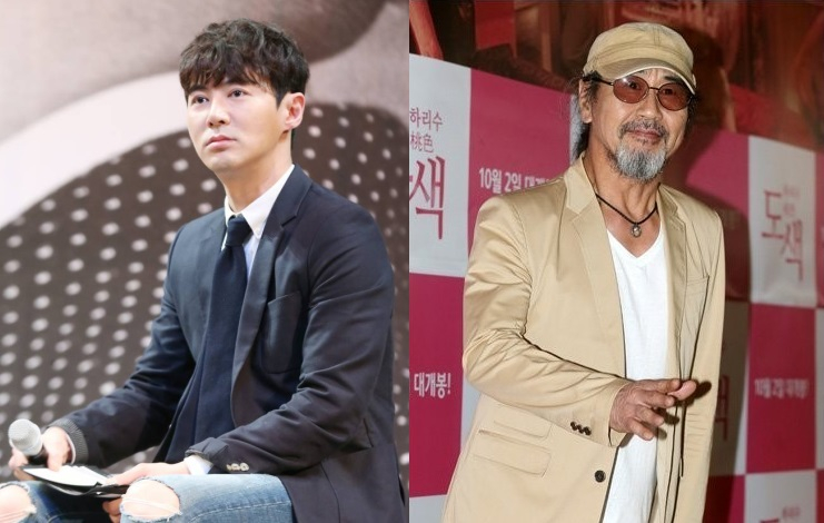 가수 전진(왼쪽)과 그의 아버지 고(故) 찰리박. /사진=머니투데이 DB