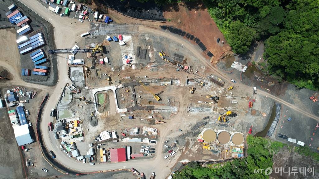 현대건설 파나마 메트로 3호선 터널 공사 현장 현재 모습 /사진=현대건설