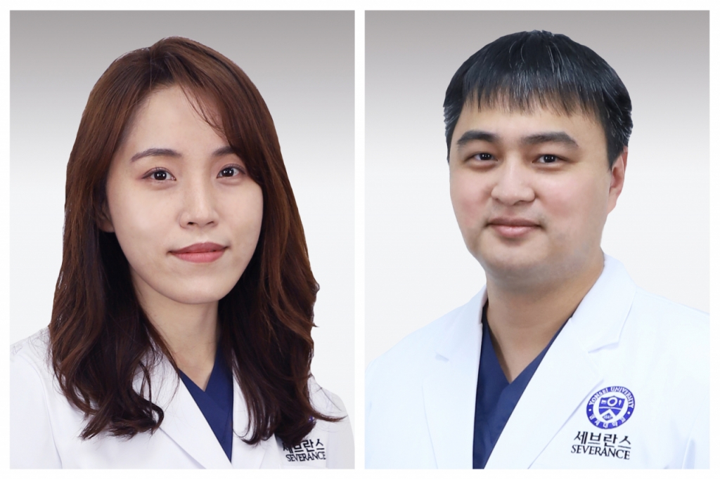 (사진 왼쪽부터) 용인세브란스병원 영상의학과 황신혜‧이민욱 교수./사진=용인세브란스병원
