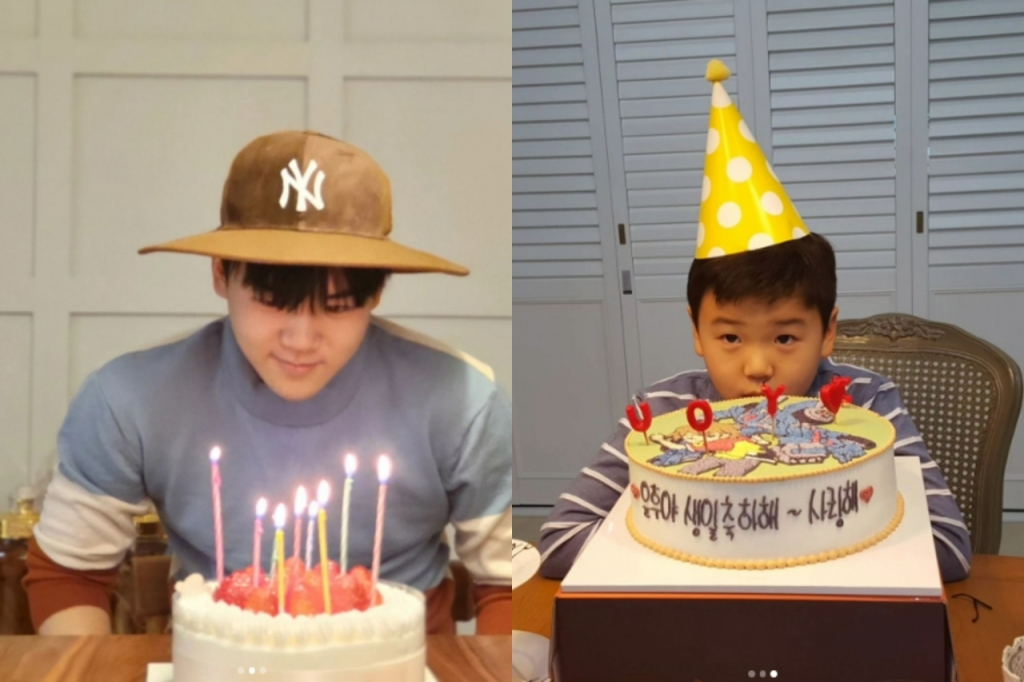 가수 윤민수의 아들 윤후 /사진=윤민수 인스타그램 캡처