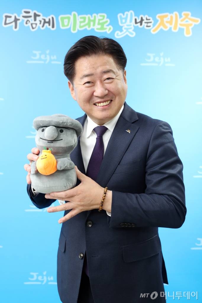 오영훈 제주도지사 인터뷰 /사진=이기범 기자 leekb@