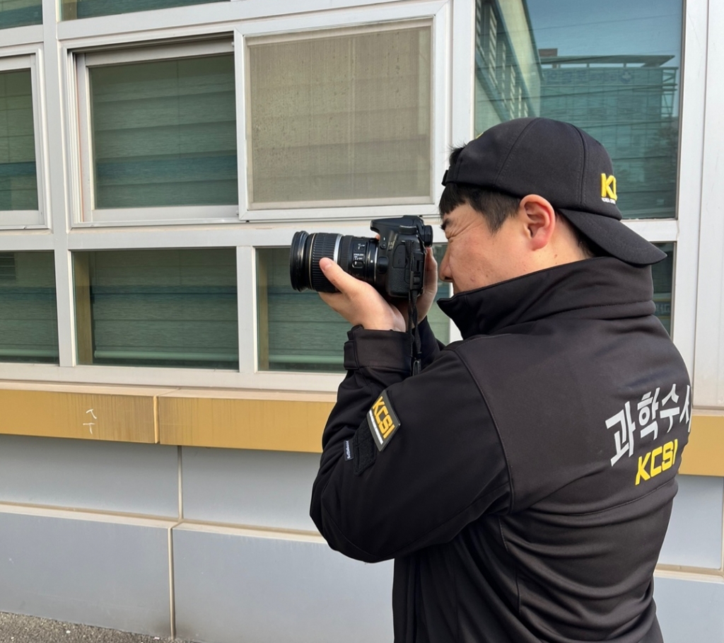 경북경찰청 수사부 광역과학수사대 2팀 소속 배진우 경장(33)./사진=배진우 경장 제공