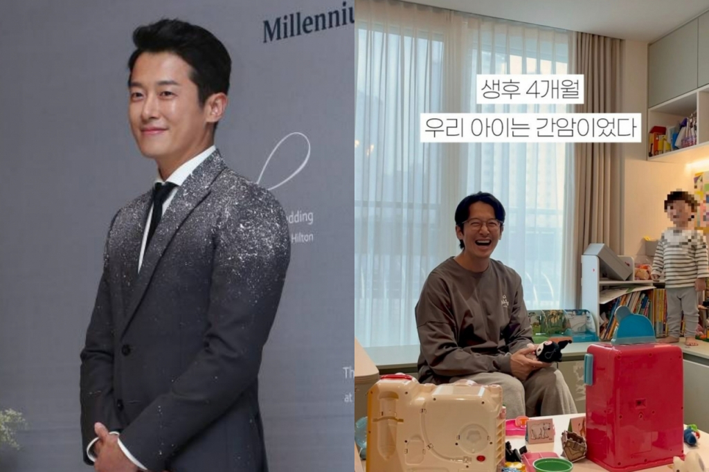 배우 최필립, 최필립과 그의 아들 /사진=머니투데이 DB, 최필립 SNS