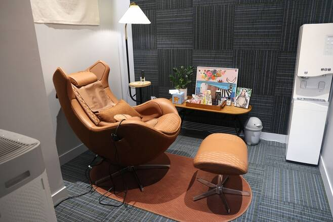 서울 서초구청에 설치된 아담소 내부 모습./사진제공=서초구청