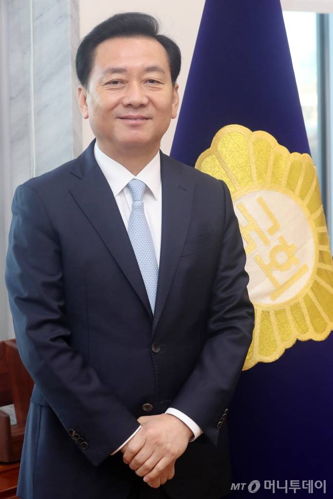 21일 이광재 국회 사무총장 인터뷰 /사진=홍봉진기자 honggga@