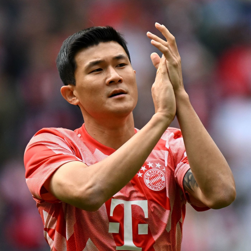 바이에른 뮌헨의 김민재가 23일 독일 뮌헨 알리안츠 아레나에서 열린 분데스리가 보훔과의 경기에 나선 모습. /2023. 9. 24. /AFPBBNews=뉴스1 