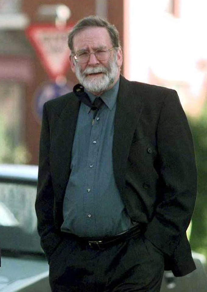 마약을 투여해 살인했다는 혐의를 받은 의사 해럴드 시프먼이 1998년 9월 법정에 출두하는 모습. /사진=/AFPBBNews=뉴스1