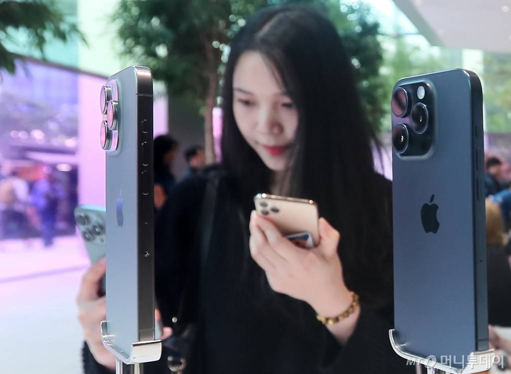 애플 아이폰15시리즈 국내 공식출시 /사진=임한별(머니S)
