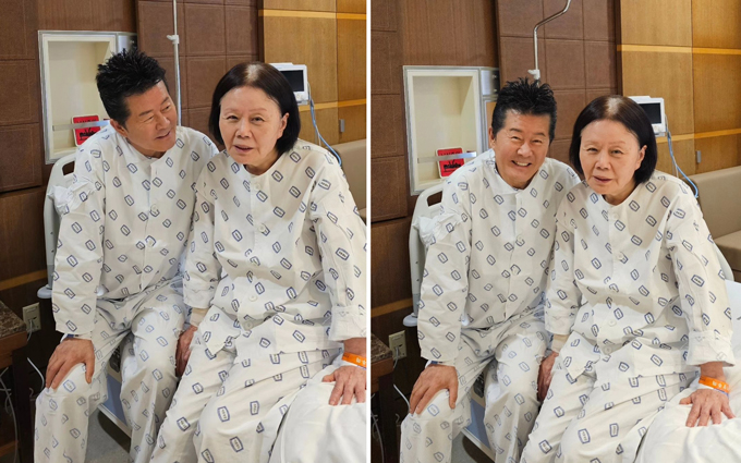 가수 태진아와 그의 아내 이옥형 씨./사진=태진아 인스타그램