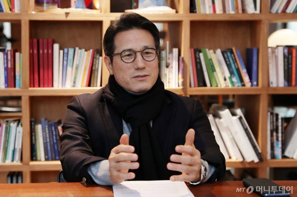 정병국 한국문화예술위원회 위원장 인터뷰 /사진=김휘선 기자 hwijpg@