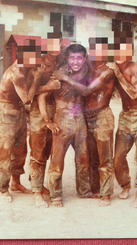 최전방에서 근무하던 군대 시절 김형배씨 모습./사진=김형배씨 제공