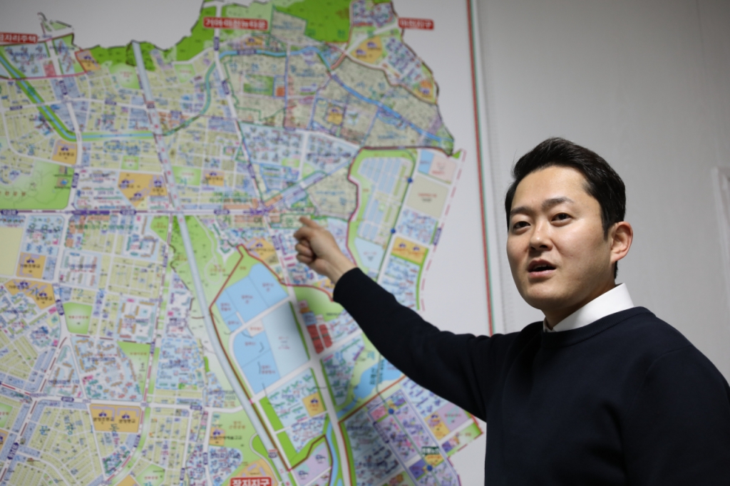 김성용 송파병 예비후보 인터뷰 /사진=김성용 후보 캠프