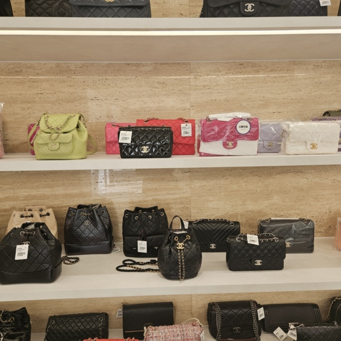 구구스 대전타임월드점 진열대 모습/사진=조한송 기자