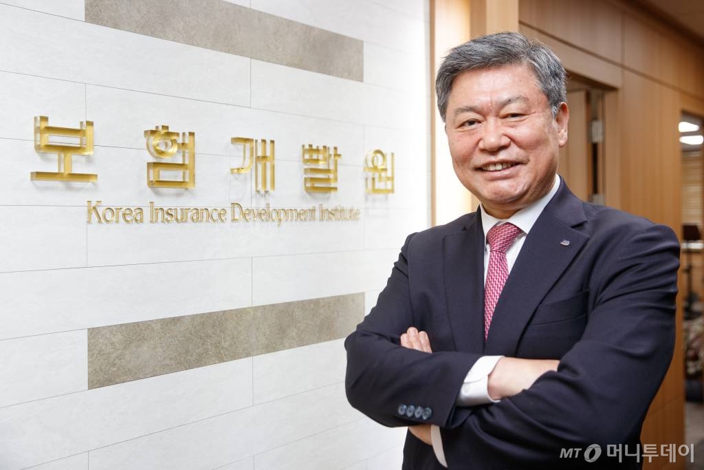 허창언 보험개발원장 인터뷰 /사진=이기범