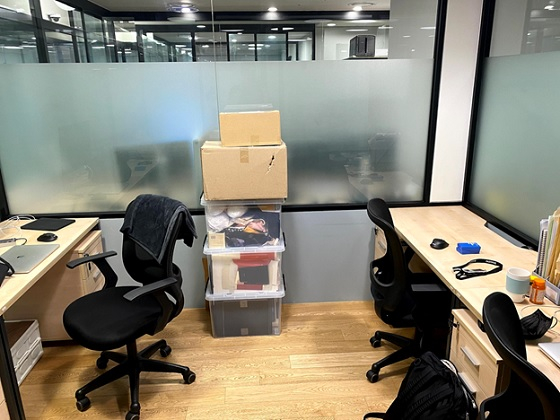 2021년 당시 딥다이브의 첫 번째 공유오피스 사무실. 지금은 100인실 규모의 사무실을 쓰고 있다/사진제공= 딥다이브