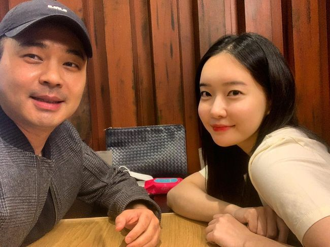 배우 정준, 방송인 김유지./사진=정준 인스타그램