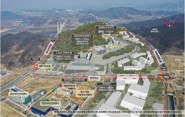세종시 공동캠퍼스 조감도/제공=한국토지주택공사(LH)