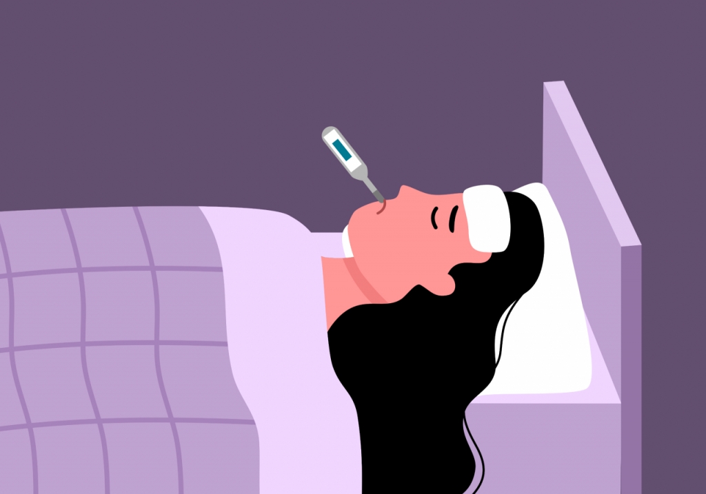 코로나19 바이러스에 오래 노출됐을 때보다 장기간 독감에 걸렸을 때 뇌가 손상될 가능성이 약 2배가량 높다는 연구 결과가 나왔다./사진=게티이미지뱅크