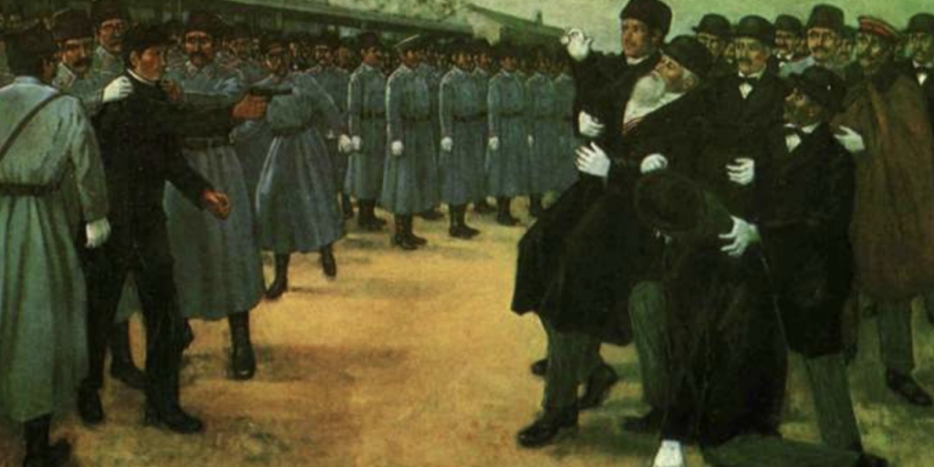 10월26일 오전9시30분쯤. 안중근 의사는 하얼빈역에 내린 이토 히로부미를 향해 권총 3발을 사격한다./사진제공=국가기록원