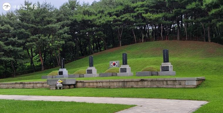 서울시 용산구 효창공원에 위치한 안중근 가묘/사진제공=서울시 '내 손안에 서울'