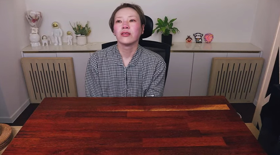 유튜버 입짧은햇님./사진=유튜브 채널 '입짧은햇님' 라이브 방송 캡처