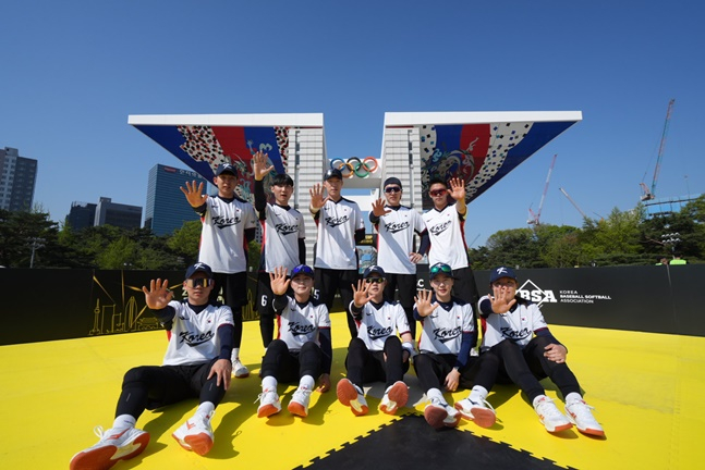 베이스볼5 아시아컵에 출전한 한국 대표팀 선수들. /사진=대한야구소프트볼협회