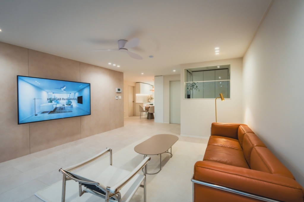 하임랩 리모델링 서비스 시공이 완료된 주택 사진/사진제공=GS건설