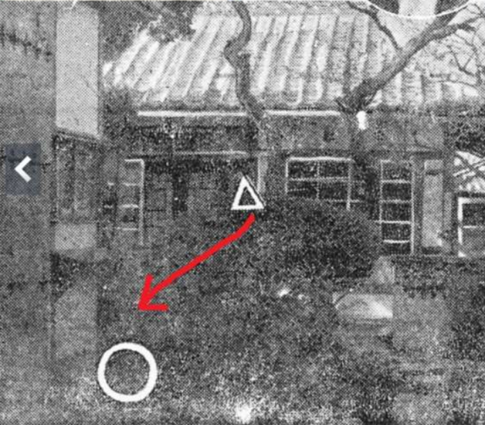 당시 사건 현장 도면. 서민호가 총을 쏘던 위치와 서창선이 죽었던 위치. /사진=동아일