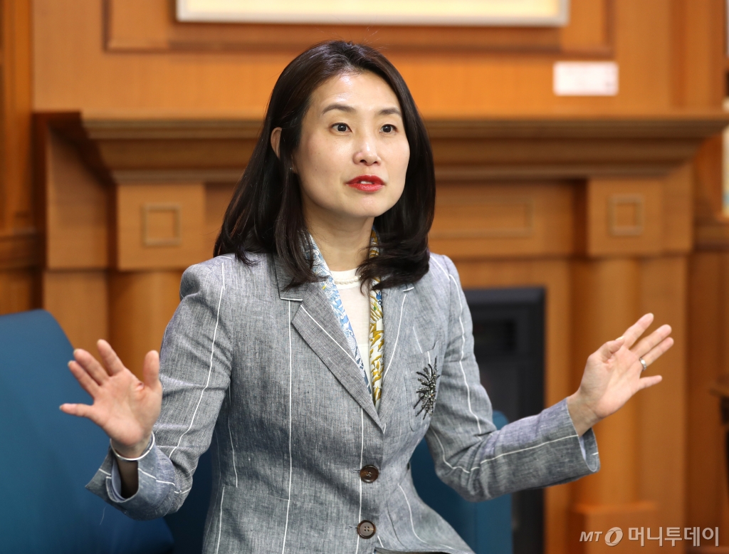 김소희 국민의미래(국민의힘 위성 비례정당) 비례대표 당선인 인터뷰 /사진=이기범 기자 leekb@