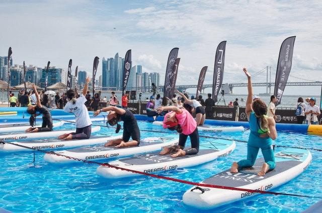 광안리해수욕장 서프 존(SUP Zone)