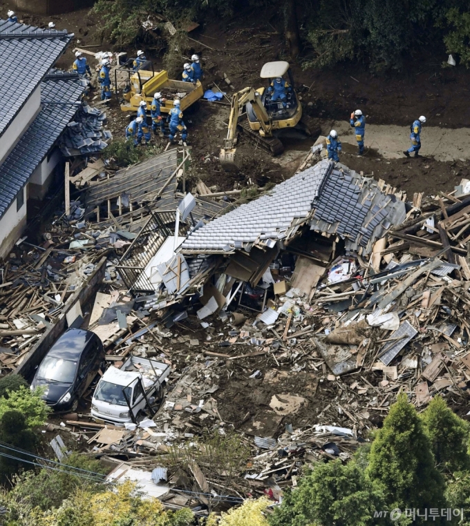 2016년 4월 구마모토 지진. /사진=AP/뉴시스