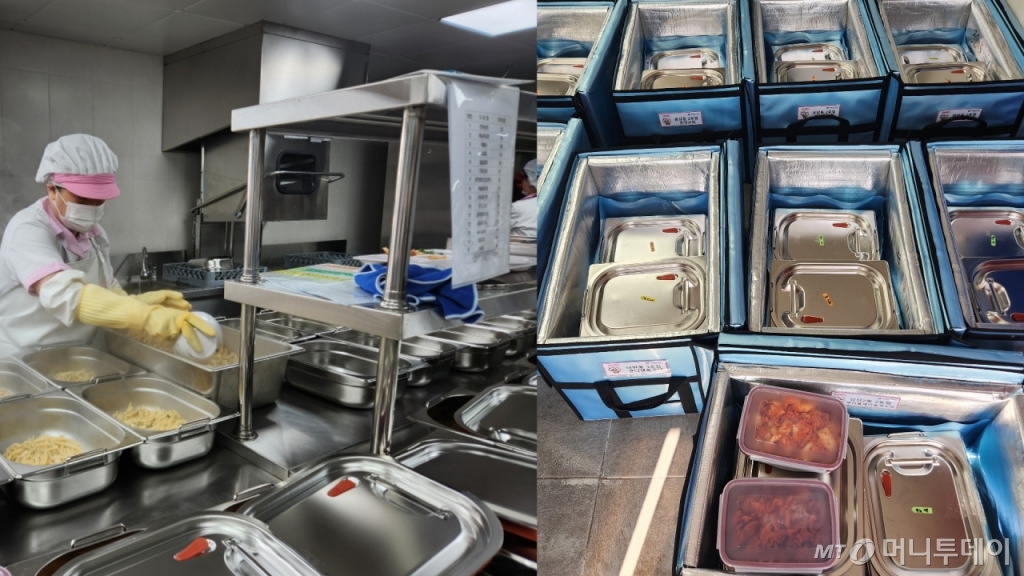 효도밥상은 마포구가 지역 내 75세 이상 노인들의 고립을 예방하기 위해 추진 중인 사업이다. 밥을 매개로 홀몸노인의 외출을 장려하고 다른 이웃들과 소통할 기회를 제공하겠다는 것이 사업의 취지다. 어르신들에게 제공되는 식단은 마포구 망원동의 '효도밥상 반찬공장(반찬공장)'에서 당일 제조한다./사진=최지은 기자 