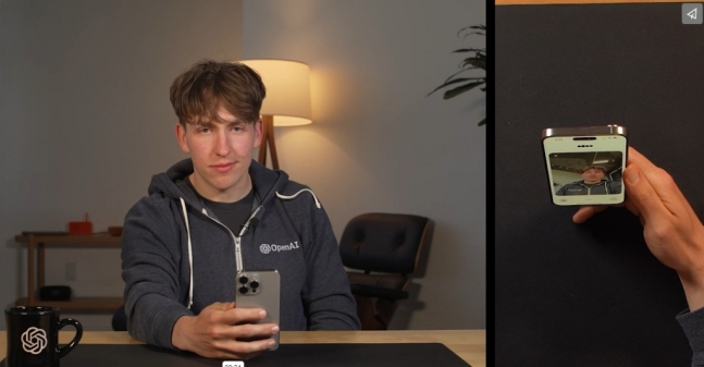 GPT-4o를 사용하는 모습/사진=오픈AI 홈페이지