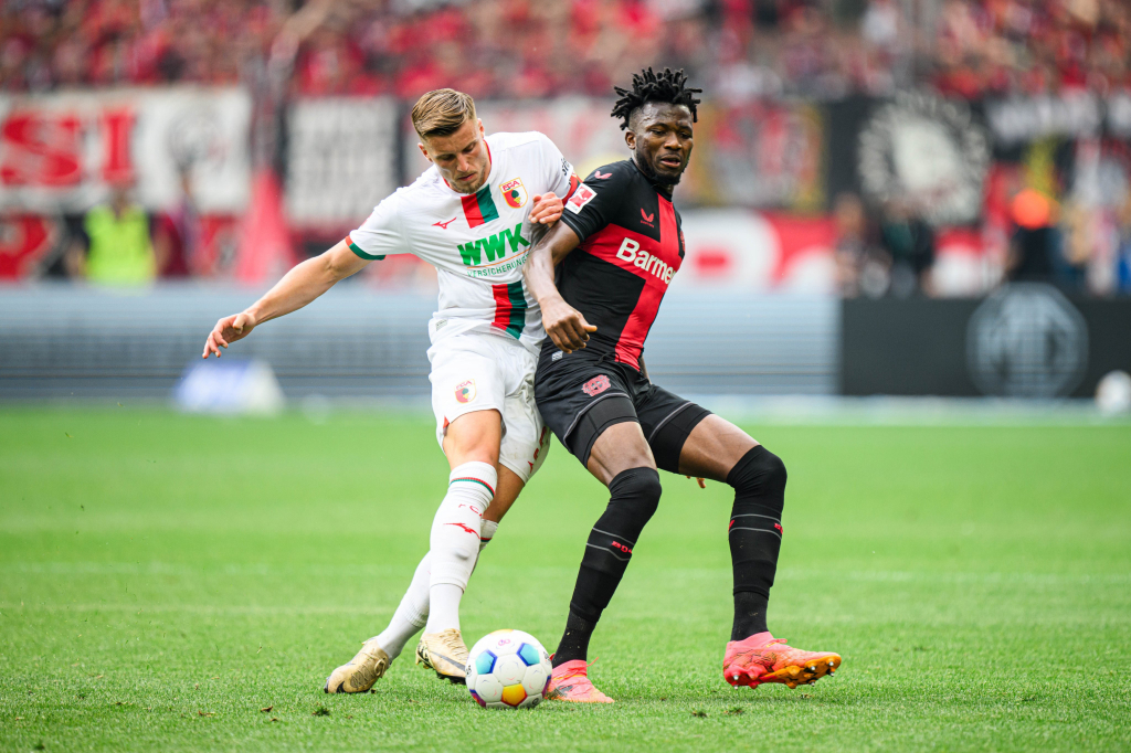 바이어 레버쿠젠과 아우크스부르크의 분데스리가 최종전 중. /사진=바이어 레버쿠젠 공식 사회관계망서비스(SNS)