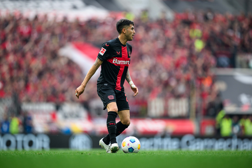 바이어 레버쿠젠과 아우크스부르크의 분데스리가 최종전 중. /사진=바이어 레버쿠젠 공식 사회관계망서비스(SNS)