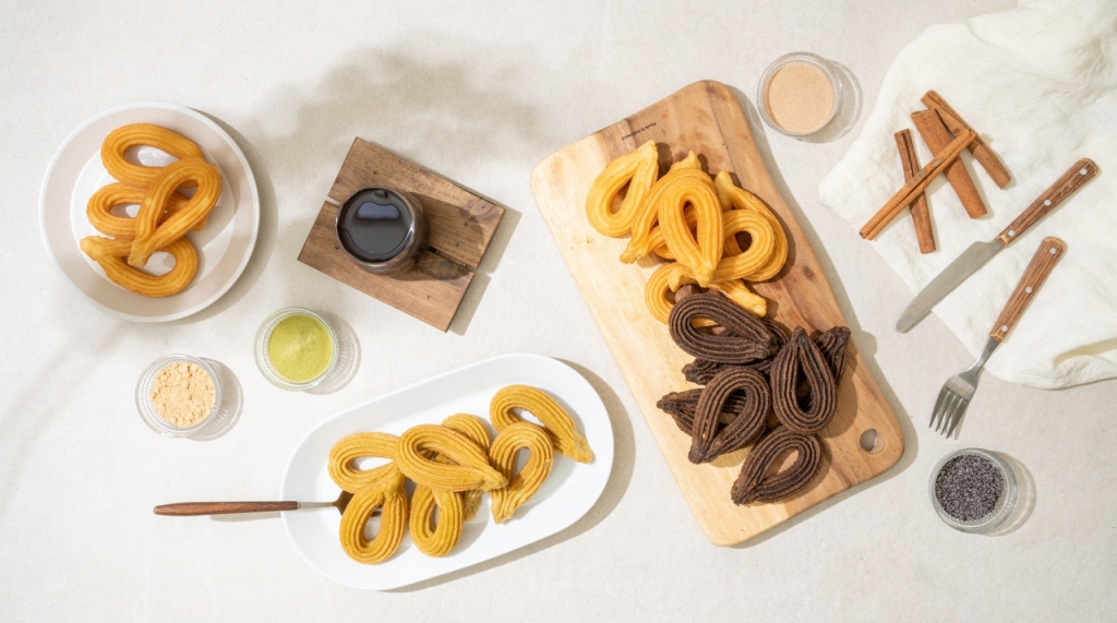 '서바나 물방울 츄러스'./사진=중기유통센터 제공