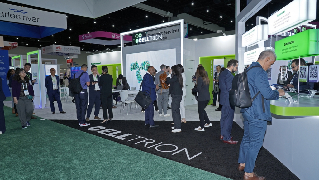 3일(현지시간) 미국 샌디에이고 '2024 바이오 인터내셔널 컨벤션'(이하 '바이오 USA') 현장에 셀트리온 부스가 설치돼 있다. /사진제공=셀트리온