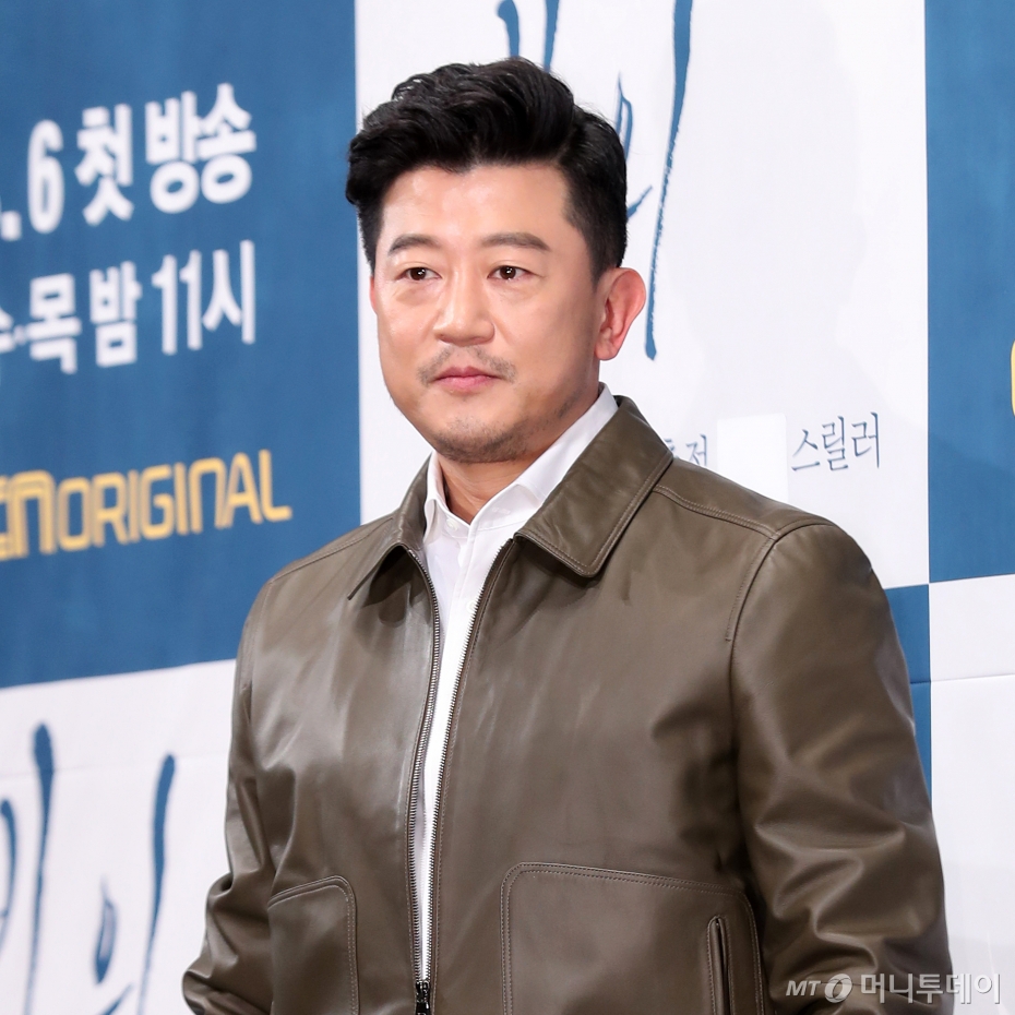 배우 박상민이 2019년 2월26일 서울 강남구 임피리얼 팰리스에서 진행된 OCN 드라마 '빙의' 제작발표회에 참석해 포즈를 취하고 있다. /2019.02.26. /사진=머니투데이DB