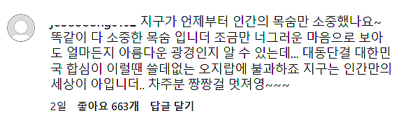 인간도 동물이고, 지구에 잠깐 머물러 온 것이며, 그러므로 함께 살아가야 한다고. 다 귀한 생이다./사진=화지씨 제공