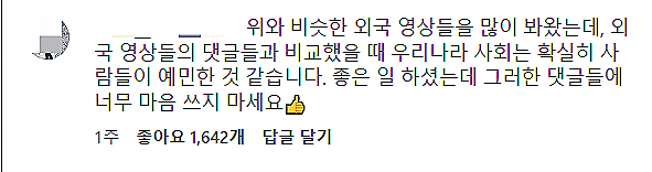 오리 가족의 생명을 구해준 화지씨를 응원하는 댓글이 이리 많았다. /사진=화지씨 제공