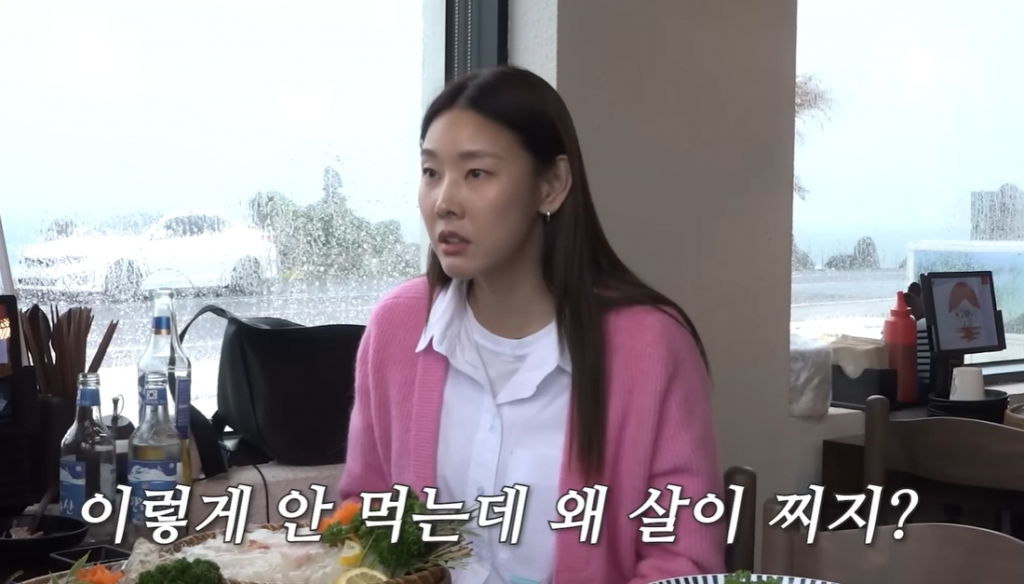 모델 한혜진 /사진=유튜브 채널 '한혜진' 캡처