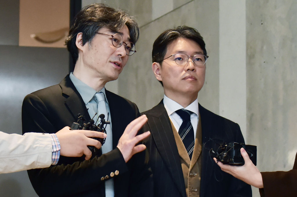 고(故) 임성기 한미약품 창업주의 장·차남인 임종윤·종훈 사내이사./사진=머니S /사진=임한별(머니S)