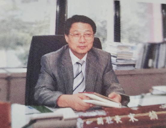 대한지적공사 부사장으로 일할 당시 송호룡씨 모습./사진=송호룡씨 제공