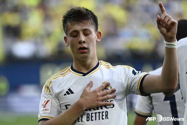 레알 마드리드에서의 아르다 귈러. /AFPBBNews=뉴스1