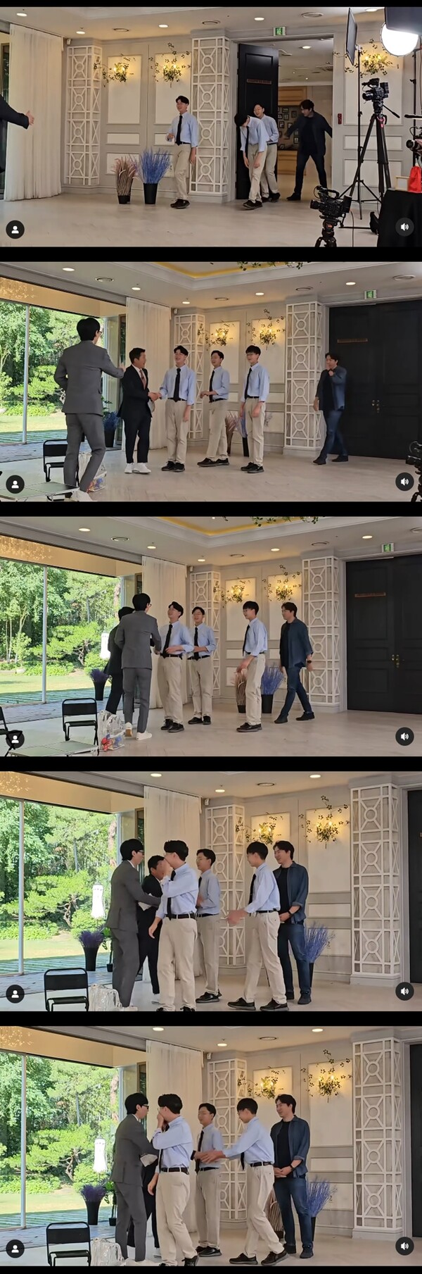 tvN '유 퀴즈 온 더 블럭'에 출연한 송일국과 삼둥이./사진=tvN '유 퀴즈 온 더 블럭' 공식 SNS 캡처