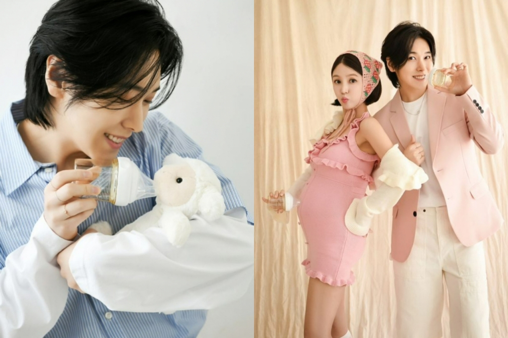 성민, 성민·김사은 부부 /사진=성민, 김사은 인스타그램 캡처