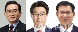 [서울=뉴시스] 최진석 기자 = 윤석열 대통령이 18일 정무직 인선을 발표했다. 대통령실은 민주평화통일자문회의 사무처장에 태영호(왼쪽부터) 전 국회의원, 중소벤처기업부 차관에 김성섭 대통령실 중소벤처비서관, 국무조정실 국무2차장에 남형기 국무조정실 국정운영실장을 내정했다. (사진=대통령실 제공) 2024.07.18. photo@newsis.com  *재판매 및 DB 금지 /사진=최진석