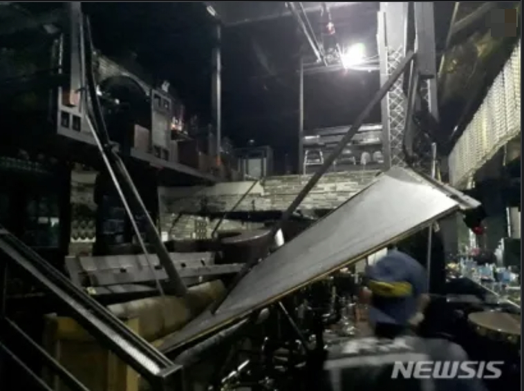 사고가 발생한 나이트 클럽의 당시 모습/사진=뉴시스