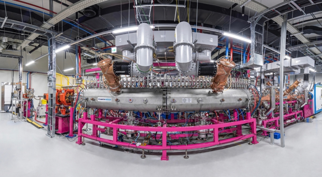 다원메닥스가 개발한 자사 BNCT(붕소중성자포획치료) 시스템. /사진제공=다원메닥스